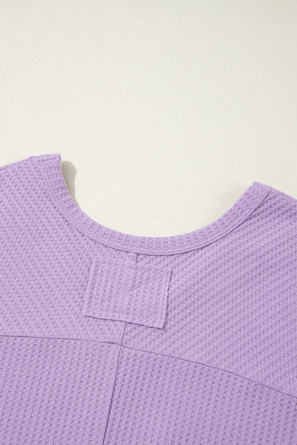 Flattering orchid petal plus size top - Love Salve